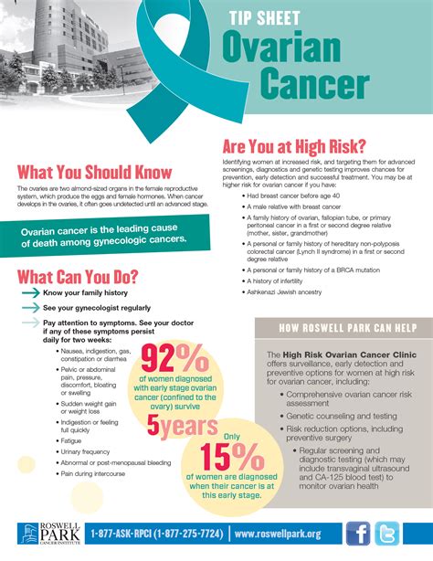 The data visualizations tool provides detailed statistics. What is Ovarian Cancer? | Roswell Park Comprehensive ...