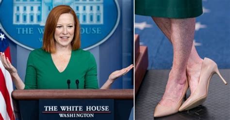 Twitter Users Question White Houses Decision To Publish Jen Psaki Feet Pic LaptrinhX News