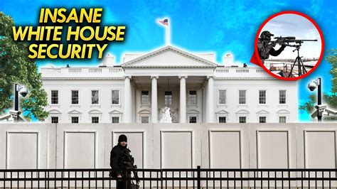 7 White House Security Features That Are On Another Level Youtube