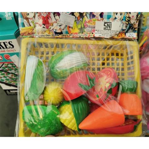 Buah yang di dalamnya kaya akan gizi ini mampu menambah darah di dalam tubuh anda. Mainan anak potong buah buahan sayur sayuran magnet ...