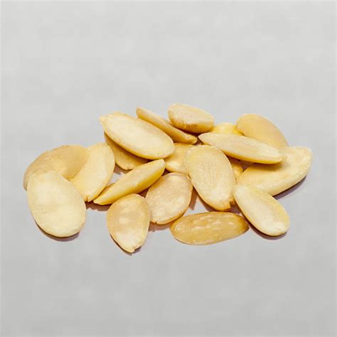 Buy Split Almonds Blanched 500g And 1kg Bags Hbs Natural Choice