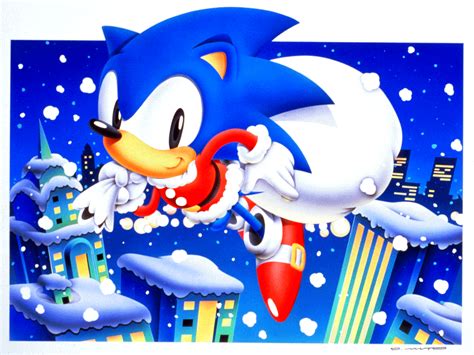 Christmas Sonic Wallpapers Wallpaper Cave