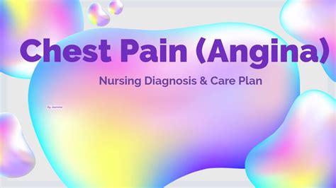 Chest Pain Nursing Diagnosis And Nursing Care Plan Youtube