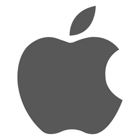 Apple Logo Icon Transparent Png And Svg Vector File