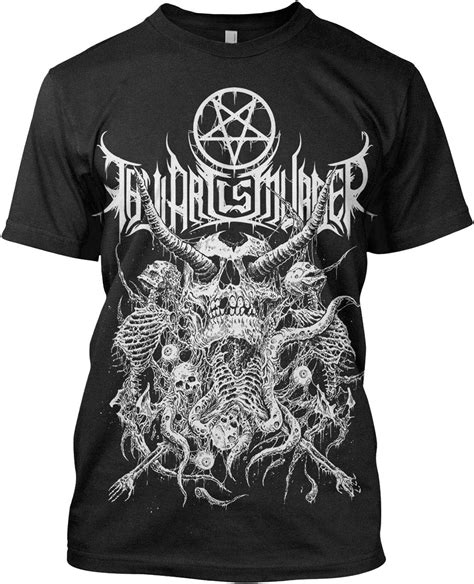 Thy Art Is Murder Mens Riddick Skull Pile T Shirt Black Amazonca Clothing And Accessories