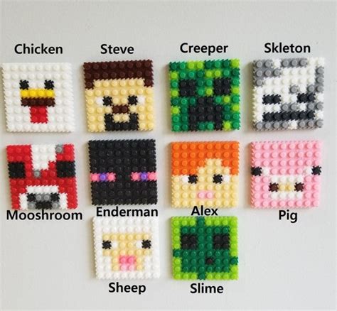 Diy Minecraft Pixel Mini Block Kits Make Your Own Minecraft Etsy Schweiz