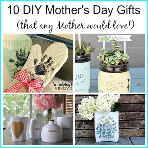 You know she'll love anything you give her (including the 100th candle in a row), but why not mix it up with a diy mother's day gift? 10 DIY Mother's Day Gifts Any Mother Would Love
