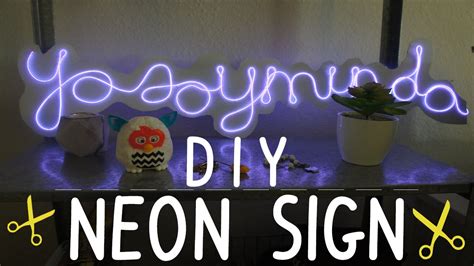 → Diy Neon Sign Youtube