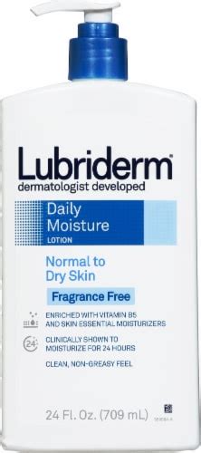 Lubriderm® Fragrance Free Daily Moisture Body Lotion 24 Fl Oz Foods Co