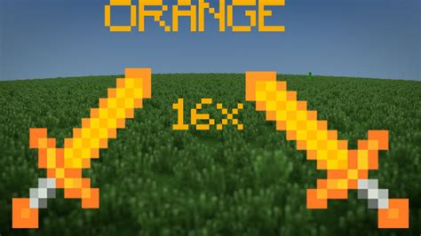 Best Orange 16x Pack Bedwars Skywars And Pvp Youtube