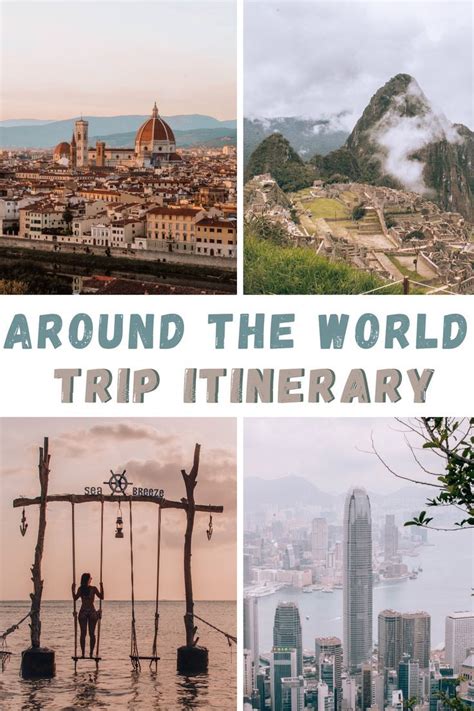 The Ultimate Around The World Itinerary South America Travel Travel