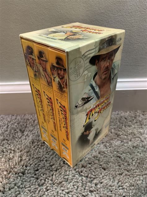 Mavin Indiana Jones VHS Box Set RAIDERS THE LOST ARK TEMPLE OF DOOM