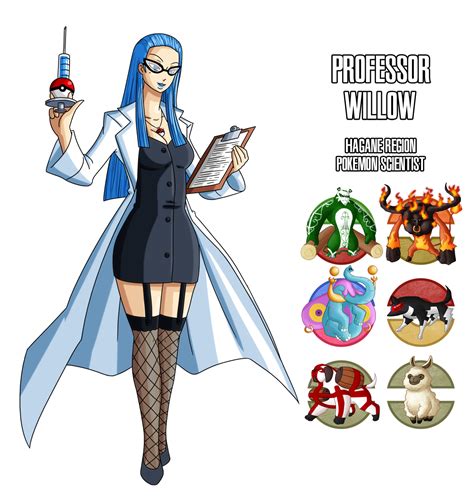 Fakemon Professor Willow By Drcrafty On Deviantart