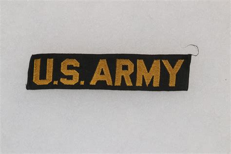 Original Vietnam Period Us Army Name Tape Woven 5 Butlers Military