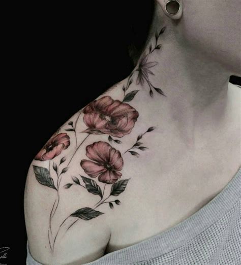26 Awesome Floral Shoulder Tattoo Design Ideas For Woman Page 23 Of 26 Fashionsum
