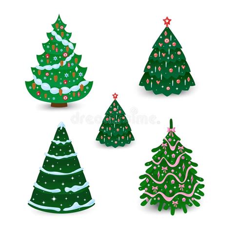 Christmas Tree Vector Ornament Star Xmas T Design Holiday