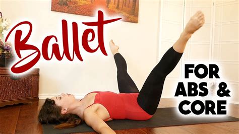 Beginners Ballet Workout For Core Strength Abs Belly Fat Body Toning