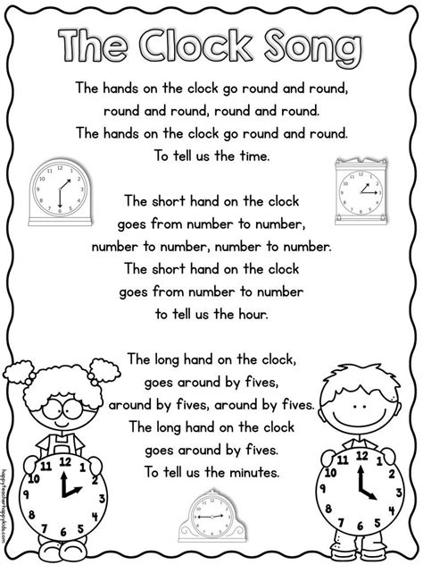 Here is an example with using cuisenaire rods. FREEBIE! Cute song for learning to tell time! | Clocks ...