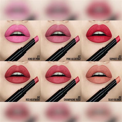 Review Make Over Lipstick Collection Ultra Hi Matte Creamy Lust