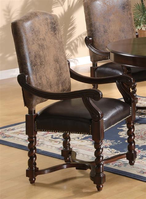 This warm rectangular table has an enduring appeal. Coaster Harrelson Side Chair in Dark Finish (Set of 2 ...
