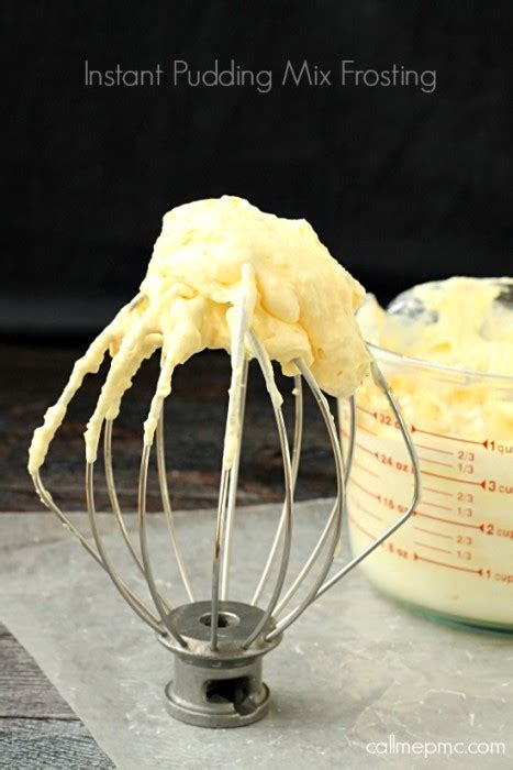 Instant Pudding Mix Frosting