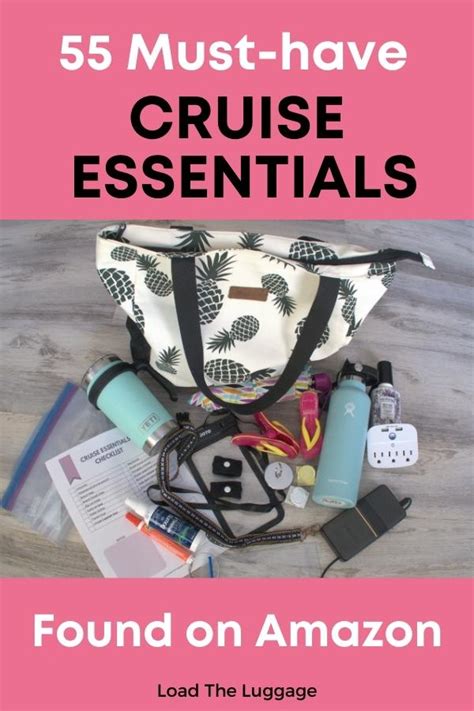 Cruise Essentials 55 Must Have Items All On Amazon Load The Luggage