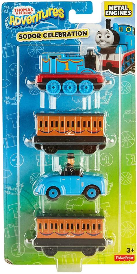Thomas And Friends Adventures Sodor Celebration Train Engine Toy 4 Pack