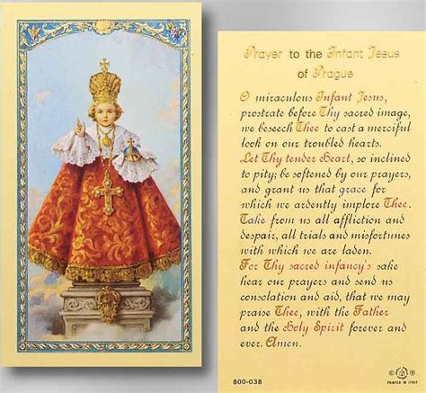 Elegua The Infant Child Of Prague Infant Of Prague Novena Infant