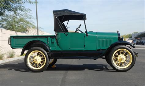 The ford model t, or the tin lizzie, was produced from 1908 through 1927 and proved to be one of the most important of the model t was designed to be a car for everyone, and it was just that. 1927 FORD MODEL T ROADSTER PICKUP - 45290
