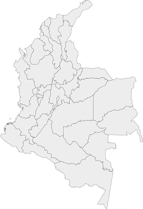 Colombia Mapa Geografía · Gráficos Vectoriales Gratis En Pixabay