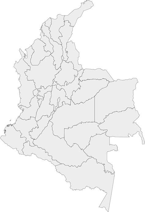 Vector Gratis Colombia Mapa Geografía Imagen Gratis En Pixabay 36572