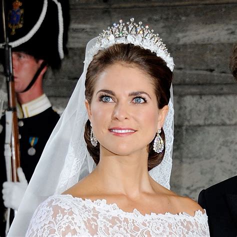 Princess Brides 19 Breathtaking Royal Wedding Tiaras Princess Madeleine Of Sweden Wore The