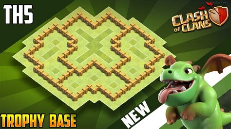 Clash Of Clans Th5 Base Layout - NEW Town Hall 5 (TH5) TROPHY/WAR Base Design 2018!! COC Best Th5 Trophy