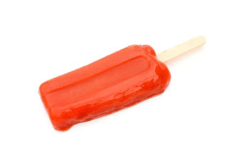 Illustration Of A Red Stick Ice Cream Strawberry Popsicle Stick Ideal
