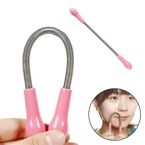 Face Hair Removal Device Free Remover Facial Hair Spring Bend Epilator