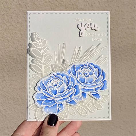 We did not find results for: Today I made a card using relaxing blue tones for a dear ...