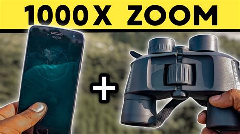 Smartphone Binoculars 1000x Zoom खुरापाती Experiment 🤣🤣 Youtube
