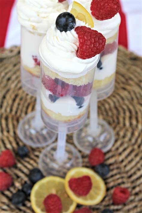 Lemon Berry Trifle Push Pops Made It Ate It Loved It