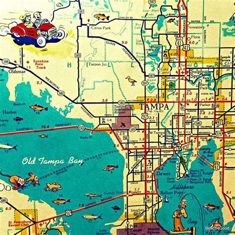 You might also like to see local attractions such as salvador dali museum and tropicana field. Tampa Florida map Clearwater St Petersburg beach house ...