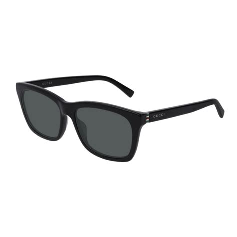 gucci gg0449s 002 black sunglasses man