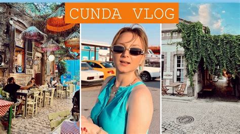 VLOG Ayvalık Cundada gezilecek yerler mekan önerileri YouTube