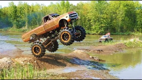 Extreme 4x4 Off Road Taking Girlfriend For Crazy Ride Mega Trucks