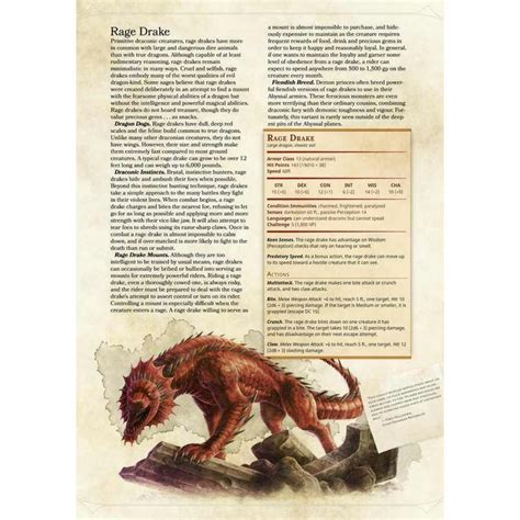 D And D 5th Monster Manual The Toy Store
