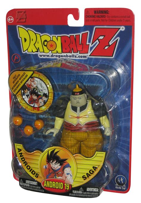 Dragon ball z son goku black on the rage action figure — #toys #actionfigures #dbz. Dragon Ball Z Androids Saga (2001) Irwin Toys Android 19 ...