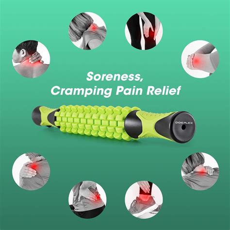Doeplex Muscle Roller Massage Stick For Athletes 175 Body Massager Recovery Us Ebay