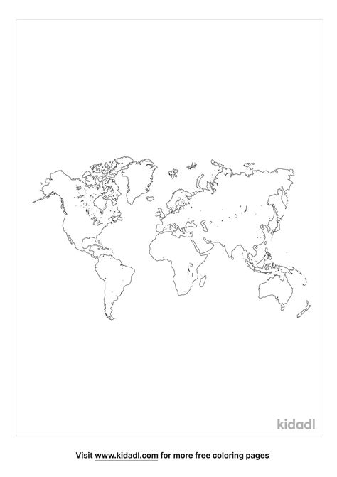 Free 7 Continents Coloring Page Coloring Page Printables Kidadl