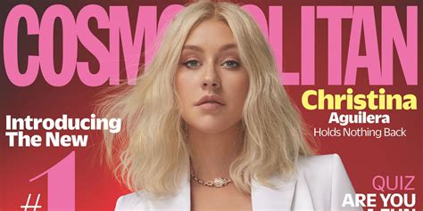 Christina Aguilera On Cosmopolitans October Cover Christina Aguilera