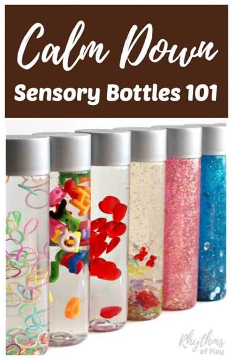 Diy Calm Down Sensory Bottles 101 Rhythms Of Play Tomas Rosprim