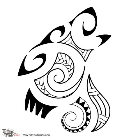Maori Style Wolf Maori Series Earth Wolf Maori Original Polynesian