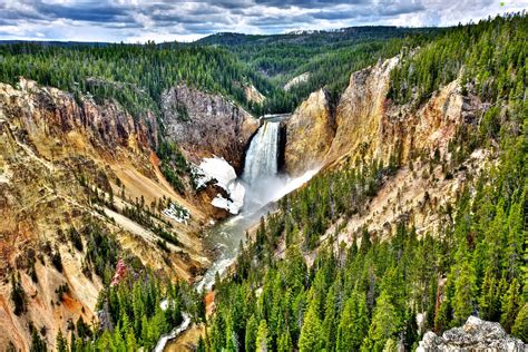 Zdjęcie Stany Zjednoczone Park Narodowy Yellowstone Wielki Kanion